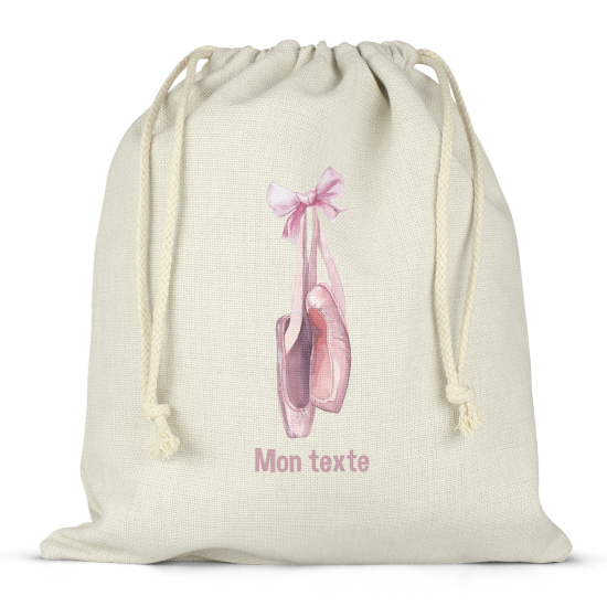 Bolsa de hilo personalizada - Bailarinas danzante