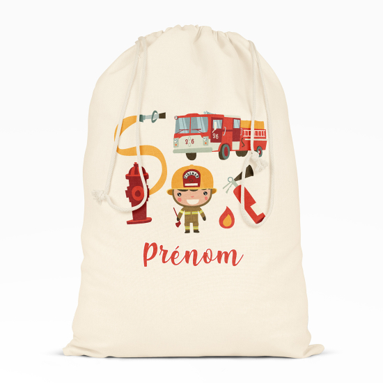 Bolsa de hilo personalizada - Bombero