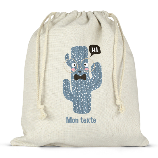 Bolsa de hilo personalizada - Cactus