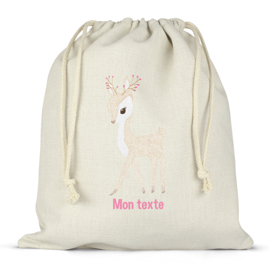 Bolsa de hilo personalizada - Cervatillo