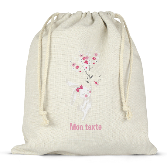 Bolsa de hilo personalizada - Coneja