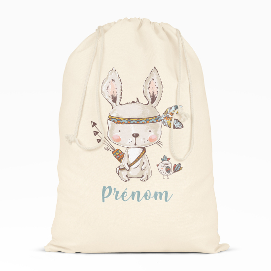 Bolsa de hilo personalizada - Conejo indio