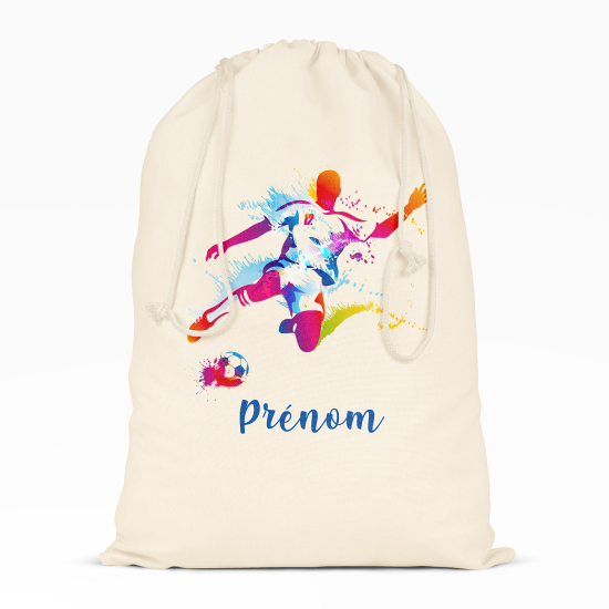 Bolsa de hilo personalizada - Futbolista