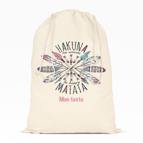 Bolsa de hilo personalizada - Hakuna matata