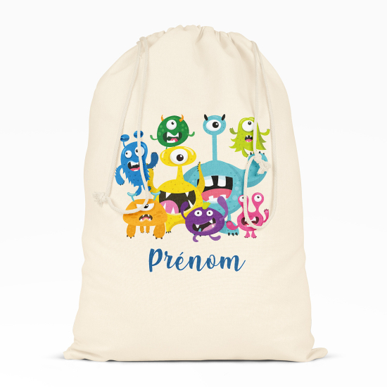 Bolsa de hilo personalizada - Monstruos