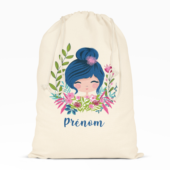 Bolsa de hilo personalizada - Niña pequeña