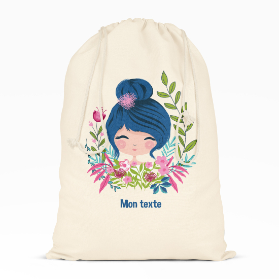 Bolsa de hilo personalizada - Niña pequeña