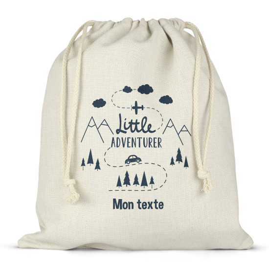 Bolsa de hilo personalizada - Pequeño aventurero