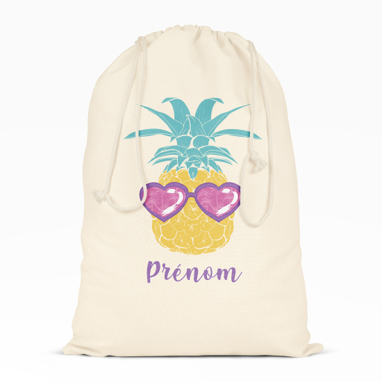 Bolsa de hilo personalizada - Piña