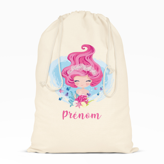 Bolsa de hilo personalizada - Sirena