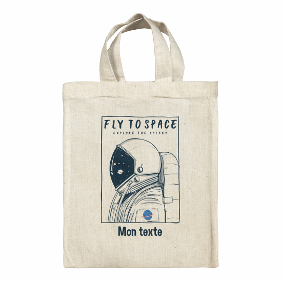 Bolsa de tela personalizada - Astronauta