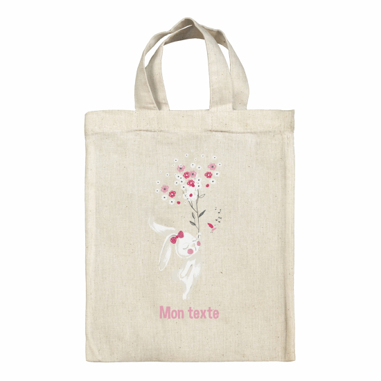 Bolsa de tela personalizada - Coneja