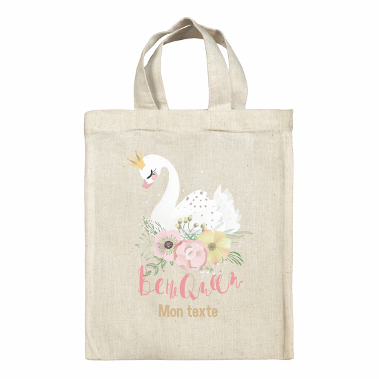 Bolsa de tela personalizada - Cygne sé la reina