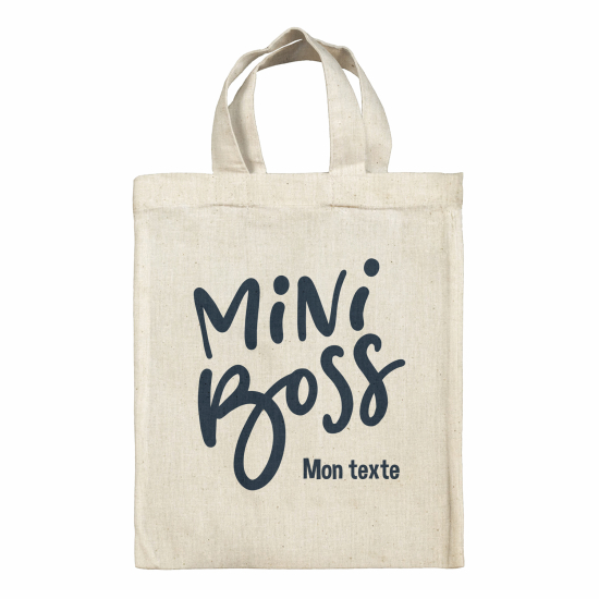 Bolsa de tela personalizada - Mini jefe