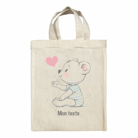 Bolsa de tela personalizada - Osito