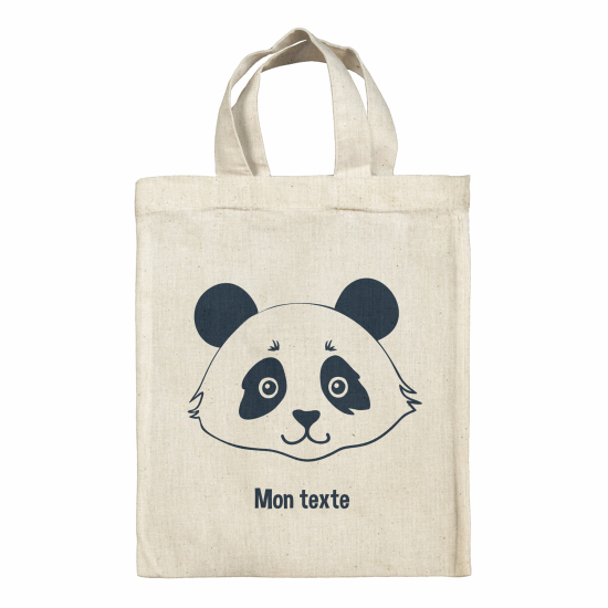 Bolsa de tela personalizada - Panda