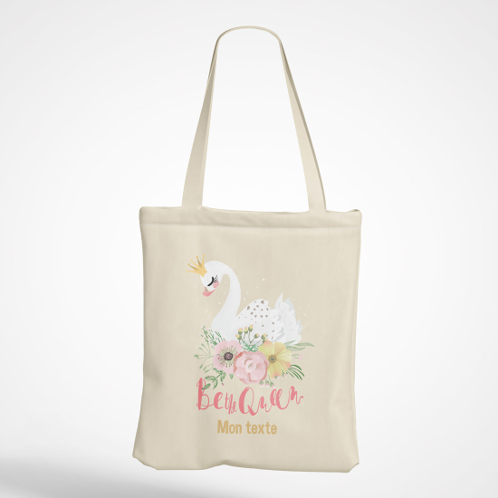 Bolsa personalizada - Cisne sé la reina