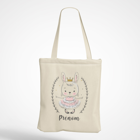 Bolsa personalizada - Conejo bailarina