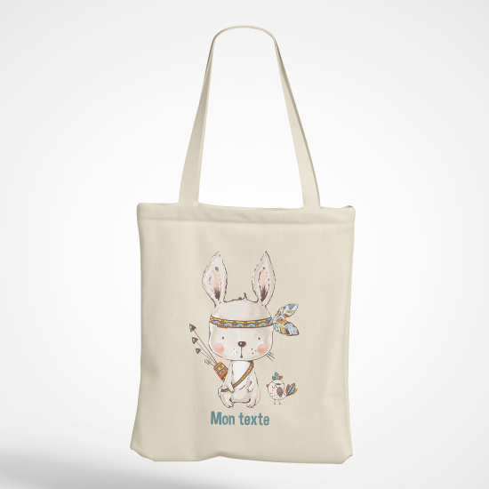 Bolsa personalizada - Conejo indio