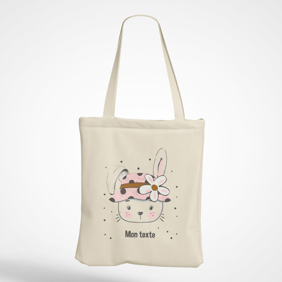 Bolsa personalizada - Conejo sombrero