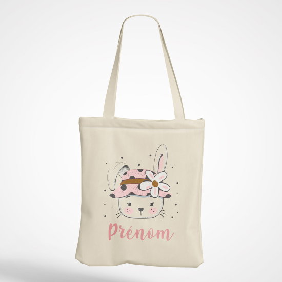 Bolsa personalizada - Conejo sombrero