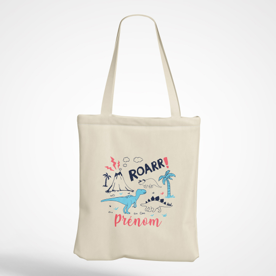 Bolsa personalizada - Dinosaurios