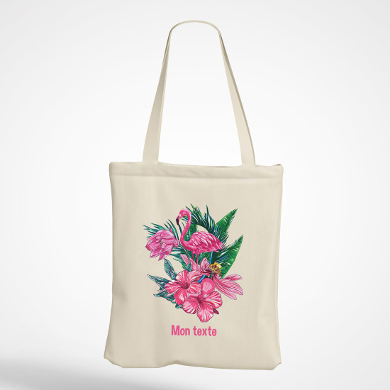 Bolsa personalizada - Flamenco rosa
