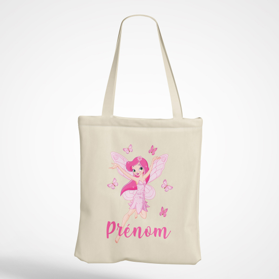 Bolsa personalizada - Hada mariposas