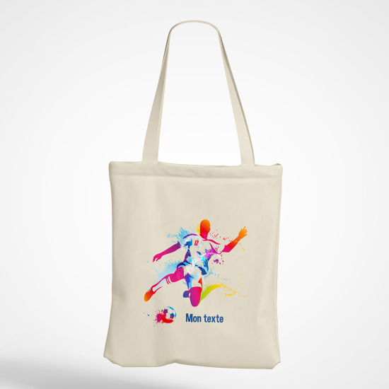 Bolsa personalizada - Jugador de fútbol