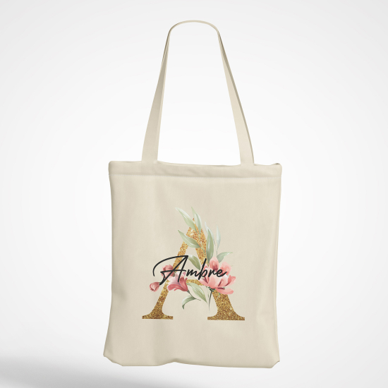 Bolsa personalizada - Letra A