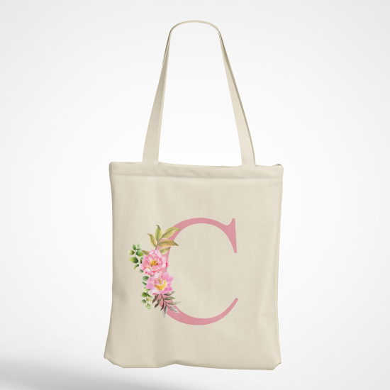 Bolsa personalizada - Letra C
