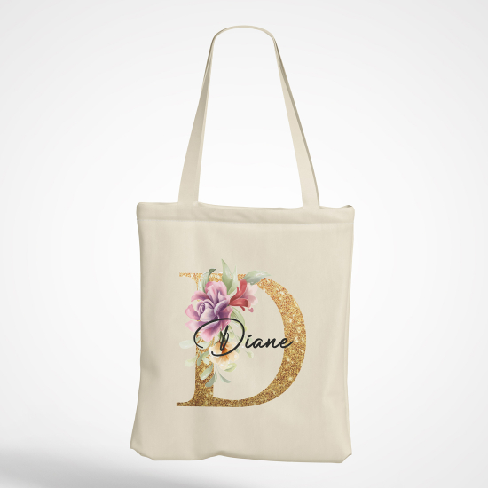 Bolsa personalizada - Letra D