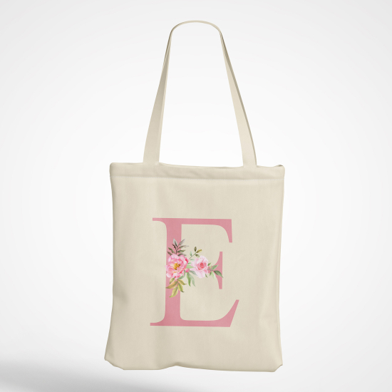 Bolsa personalizada - Letra E