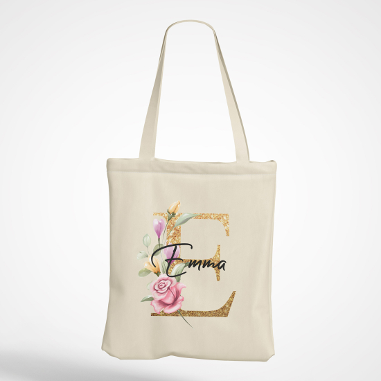 Bolsa personalizada - Letra E