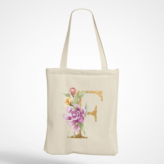 Bolsa personalizada - Letra F