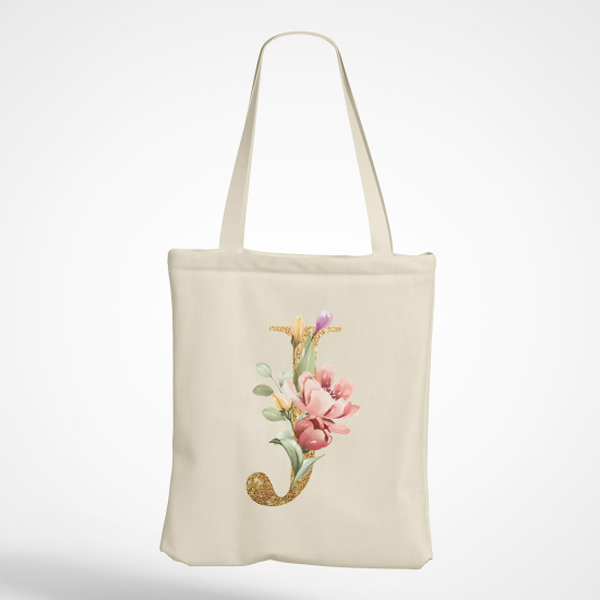 Bolsa personalizada - Letra J