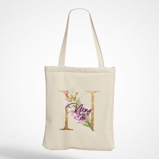 Bolsa personalizada - Letra N