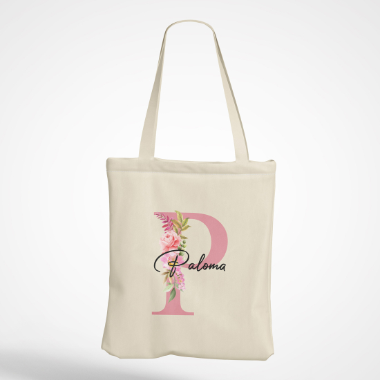 Bolsa personalizada - Letra P