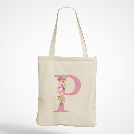 Bolsa personalizada - Letra P