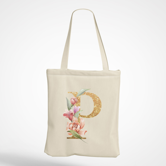 Bolsa personalizada - Letra P