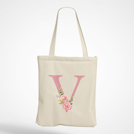 Bolsa personalizada - Letra V