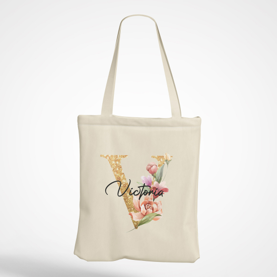 Bolsa personalizada - Letra V