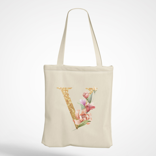 Bolsa personalizada - Letra V