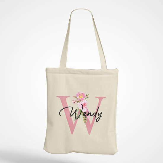 Bolsa personalizada - Letra W