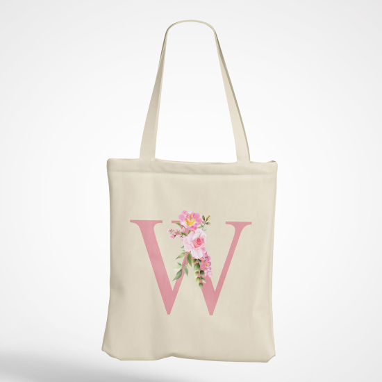 Bolsa personalizada - Letra W