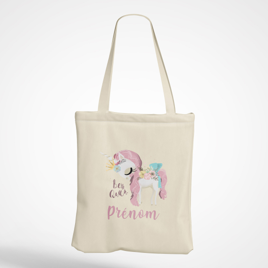Bolsa personalizada - Licorne sea la reina