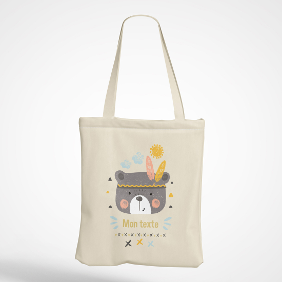 Bolsa personalizada - Osito indio