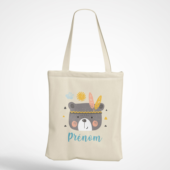 Bolsa personalizada - Osito indio
