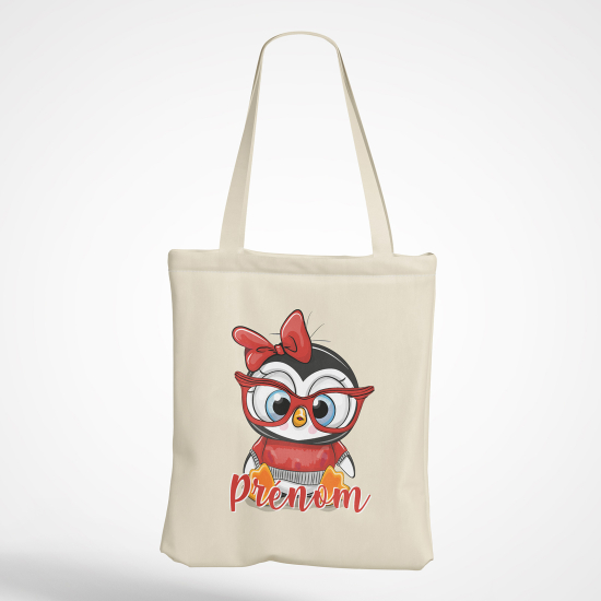 Bolsa personalizada - Pingüino de anteojos