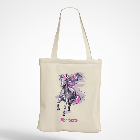 Bolsa personalizada - Unicornio